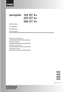 Manuale Satrap OP368GTA+ Congelatore