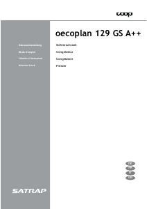 Manuale Satrap OP129GSA++ Congelatore