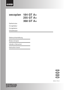Bedienungsanleitung Satrap OP184GTA+ Gefrierschrank