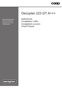 Manuale Satrap OP223GTA+++ Congelatore