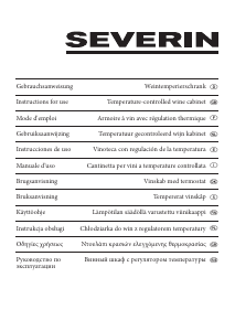 Manual de uso Severin KS 9888 Vinoteca