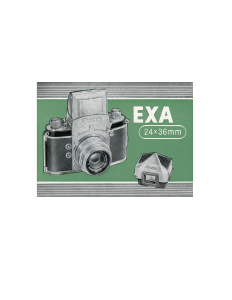 Handleiding Exakta EXA Camera