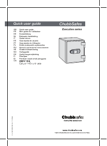 Instrukcja Chubb Executive 15E Sejf