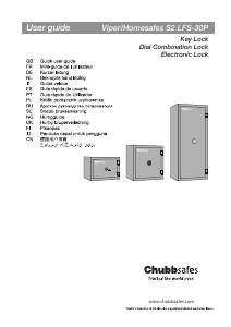 Instrukcja Chubb HomeSafe 20K Sejf