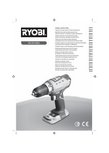 Instrukcja Ryobi RCD1802 Wiertarko-wkrętarka