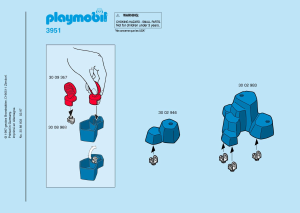 Manual de uso Playmobil set 3951 Waterworld Barco naufragio