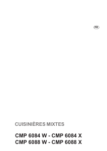 Mode d’emploi Faure CMP6088X Cuisinière