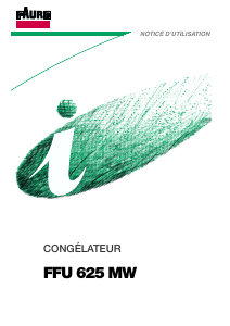 Mode d’emploi Faure FFU625MW Congélateur