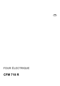 Mode d’emploi Faure CFM716R1 Four