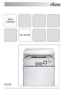 Mode d’emploi Faure FDS202 Lave-vaisselle