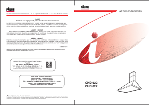 Mode d’emploi Faure CHD622W Hotte aspirante