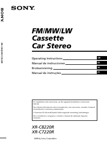 Manual Sony XR-C7220R Car Radio