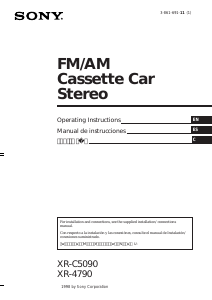 Manual Sony XR-C5090 Car Radio