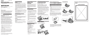 Manual Sony WM-FS497 Walkman Cassette Recorder