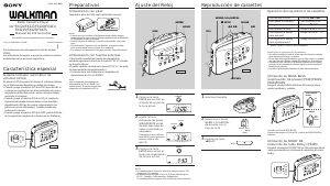 Manual de uso Sony WM-FX421V Walkman Grabador de cassette