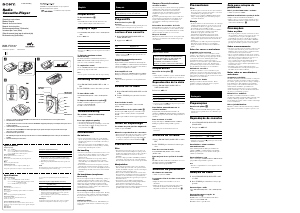 Manual Sony WM-FX197 Walkman Gravador de cassetes