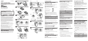 Manual Sony WM-FS595 Walkman Cassette Recorder
