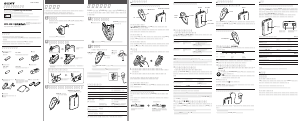 Manual Sony WM-WE1 Walkman Cassette Recorder
