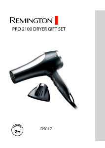 Mode d’emploi Remington D5017 Pro 2100 Sèche-cheveux