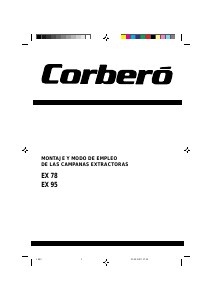 Manual de uso Corberó EX95I Campana extractora