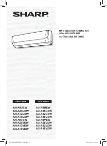 Hướng dẫn sử dụng Sharp AH-A12UEW Máy điều hòa không khí