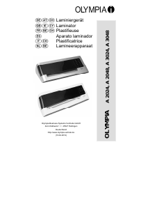 Manuale Olympia A 2048 Plastificatrice