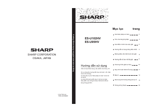 Hướng dẫn sử dụng Sharp ES-U95HV-S Máy giặt
