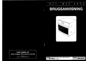 Brugsanvisning Voss IEL650-0 Ovn