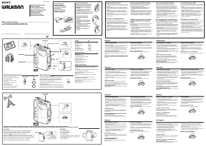 Mode d’emploi Sony WM-FX355 Walkman Enregistreur de cassettes