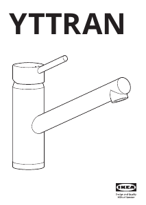 Посібник IKEA YTTRAN Кран