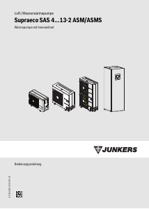 Bedienungsanleitung Junkers SAS 6-2 ASMS Wärmepumpe