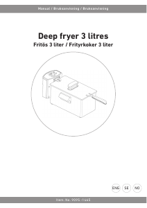 Handleiding Rusta 9095-1465 Friteuse