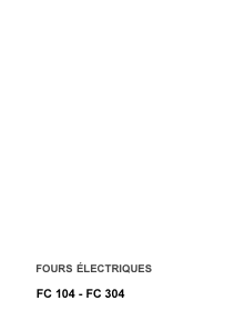 Mode d’emploi Faure FC304X Four