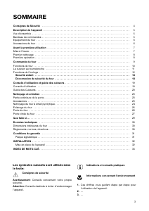 Mode d’emploi Faure FM506X1 Four