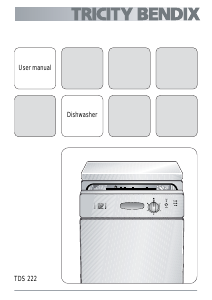 Manual Tricity Bendix TDS222 Dishwasher