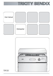 Manual Tricity Bendix TDF222 Dishwasher