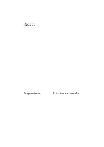 Brugsanvisning Voss-Electrolux IEL9255-AL Ovn
