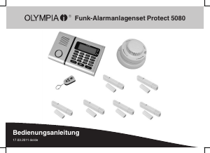 Bedienungsanleitung Olympia Protect 5080 Alarmsystem