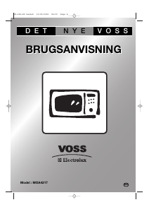 Brugsanvisning Voss-Electrolux MOA4217AL Mikroovn