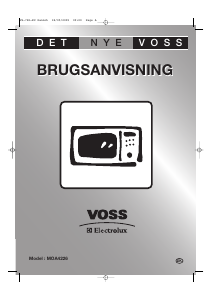 Brugsanvisning Voss-Electrolux MOA4226HV Mikroovn