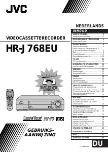 Handleiding JVC HR-J768EU Videorecorder
