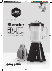 Brugsanvisning OBH Nordica 6658 Frutti Blender