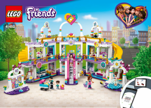 Manuale Lego set 41450 Friends Il centro commerciale di Heartlake City