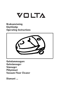 Käyttöohje Volta U414 Diamant Pölynimuri