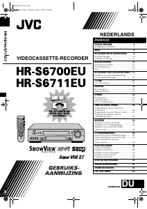 Handleiding JVC HR-S6711EU Videorecorder