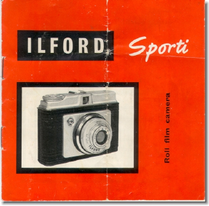 Manual Ilford Sporti Camera