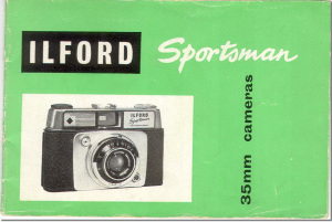 Manual Ilford Sportsman (1960) Camera