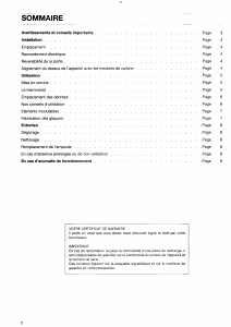 Mode d’emploi Faure FRT143M-1 Réfrigérateur