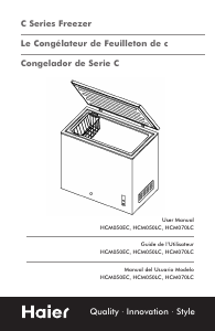 Manual Haier HCM050EC Freezer