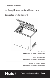 Manual Haier HCM050LC Freezer